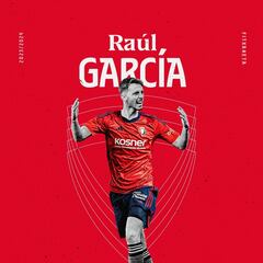 Oficial: Osasuna cierra el fichaje de Raúl García de Haro