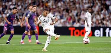 21/09/24 PARTIDO PRIMERA DIVISION 
REAL MADRID - ESPANYOL 
GOL 4-1 PENALTI KYLIAN MBAPPE 