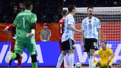 Argentina logra un valioso triunfo ante Serbia y esta en octavos del mundial en Lituania