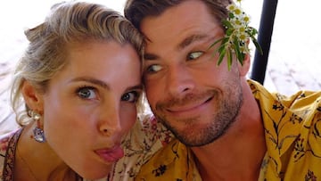 La 'terrible' foto de felicitación de Elsa Pataky a Chris Hemsworth