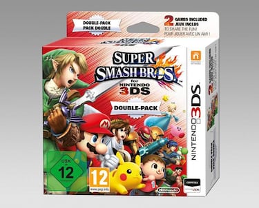Dos copias de Smash Bros. 3DS a precio reducido