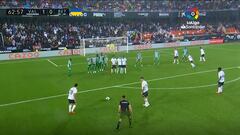 Hace esto y luego reconoce que era su primer gol de falta: lo del nuevo jugón de LaLiga es...