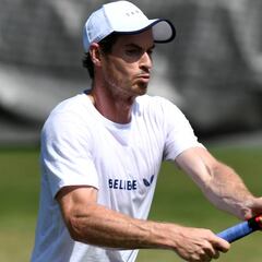 Murray, "más cerca" de poder jugar en individuales de nuevo