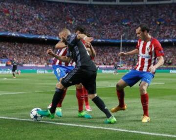 El jugadón de Benzema que terminó con el Atlético