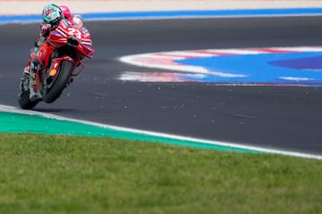 El piloto italiano Enea Bastianini, del equipo Ducati Lenovo.