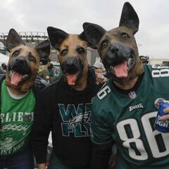 Locura total en Philadelphia por la victoria de los Eagles