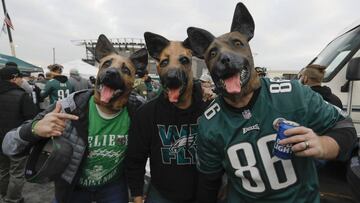 Locura total en Philadelphia por la victoria de los Eagles