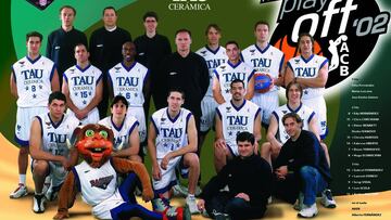 El Baskonia homenajear¨¢ a los integrantes del doblete en 2002