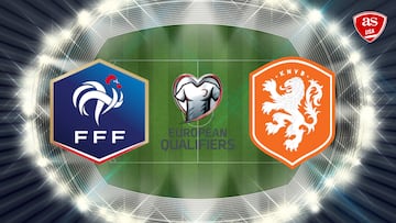France host the Netherlands in the opening game of Group B of the Euro Qualifiers at Stade de France, Saint-Denis, with kickoff at 3:45 pm ET.