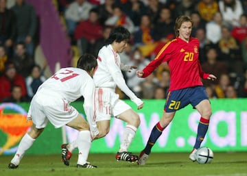 Mista fue internacional en dos ocasiones con la Selección española. Debutó en un amistoso ante China.