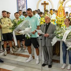 El Albacete realiza la ofrenda a la patrona