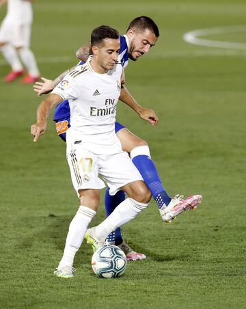 Lucas Vázquez y Joselu.