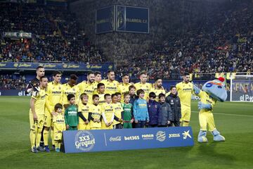 Equipo del Villarreal.