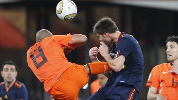 Howard Webb reveals why he never sent off De Jong for THAT World Cup final flying kick