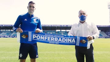 Espiau: "Quiero jugar y ser importante en la Ponferradina"