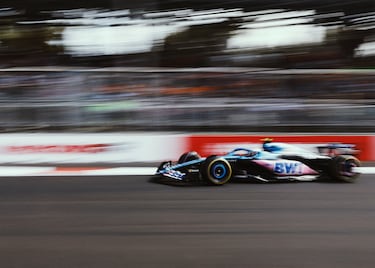 Pierre Gasly durante el Gran Premio de Azerbaiyán.