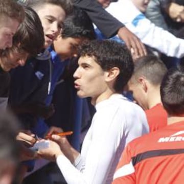 EL CAPITÁN, DE VUELTA. Jesús Vallejo es la gran novedad en la lista y el once titular del Real Zaragoza.