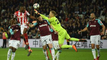 West Ham - Stoke City (1-1): Resumen del partido y goles