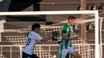 Altimira, en el primer amistoso del Betis.