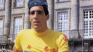 #LaRuta: Indurain, el l¨ªder m¨¢s joven de la Vuelta a los 20 a?os