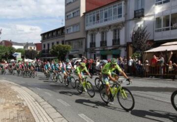 La quinta etapa de la Vuelta a España en imágenes