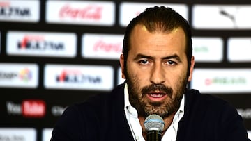 Photo during the presentation of the new technical director of Queretaro during the Torneo Clausura 2017 Liga BBVA Bancomer MX.
Foto durante la presentacion del Nuevo Director Tecnico de Queretaro durante del Torneo Clausura 2017 de la Liga BBVA Bancomer MX, en la foto: Joaquin Beltran
01/02/2017/MEXSPORT/Omar Martinez.