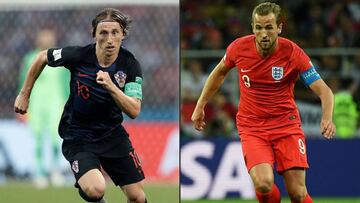 Partidos de hoy en el Mundial de Rusia: Croacia - Inglaterra