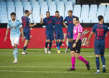 Celta de Vigo 0-2 Atlético de Madrid | Carrasco cerró el encuentro en el tiempo extra tras recoger un rechace de un disparo de Joao Félix que se topó con el larguero.
