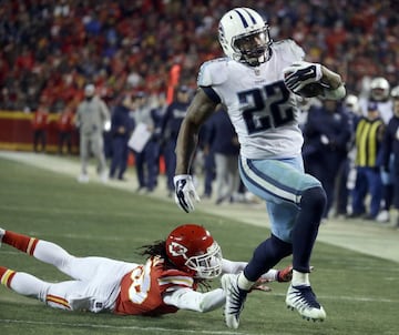 La agónica victoria de los Titans sobre los Chiefs bajo la lente