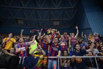 Barcelona Lassa-Unicaja de M¨¢laga en im¨¢genes