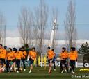 Entrenamiento con toda la plantilla, excepto Khedira