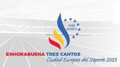 Tres Cantos es proclamada Ciudad Europea del Deporte 2023