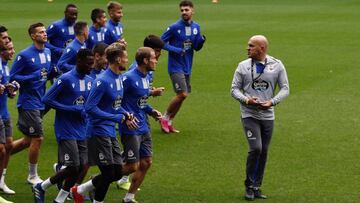 Luis C&eacute;sar Sampedro debuta este domingo al frente del Deportivo.