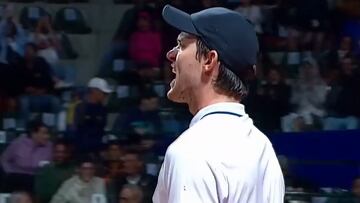 Así se deja mudo al público argentino: el notable match point de Jarry contra Wawrinka