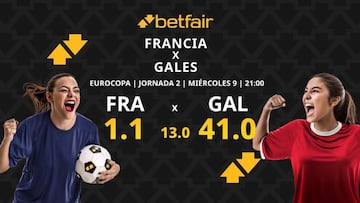 Francia vs. Gales: horario, dónde ver, pronósticos y clasificación