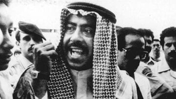 Fahid Al-Ahmad Al-Sabah, presidente de la Federación de Fútbol de Kuwait.