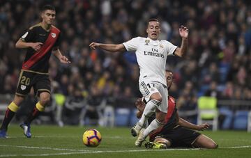 El jugador del Real Madrid Lucas Vázquez. 