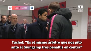 Al Khelaifi fue por el árbitro en el túnel, Mbappé furioso y Draxler...