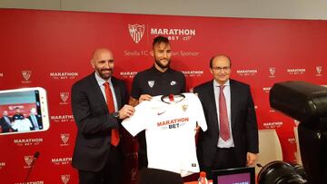 Monchi, Gudelj y José Castro.