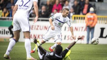 Diego Capel, con el Anderlecht.