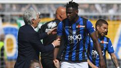 Duv&aacute;n Zapata y Gian Piero Gasperini