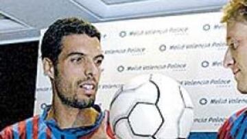 Celestine y Manchev fueron presentados ayer.