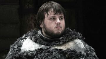 Samwell Tarly en Juego de Tronos.