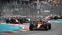 Resumen Carrera sprint GP Miami F1: resultados y clasificaciones de Alonso y Sainz