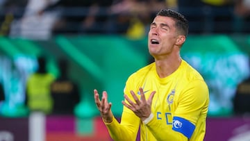 Al Nassr star Ronaldo continues training but refuses to play in Saudi league matches, raising the risk of fines and disciplinary action.