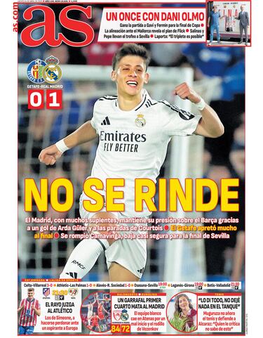 Las portadas de AS de abril