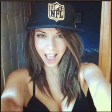 Jimena Sánchez feliz con el inicio de la NFL.