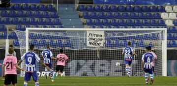 1-1. Antoine Griezmann marcó el primer gol.