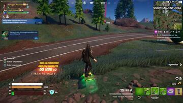 fortnite misiones tortugas ninja haz un truco megaimposible con un driftboard