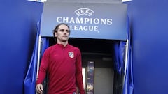 Griezmann and Carrasco up front; Morgan starts